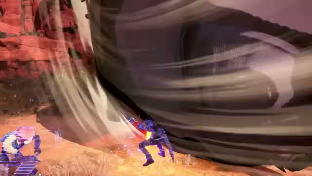 回転突進する巨体ボス（名称未確認）
